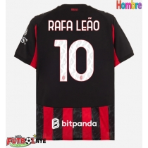 Camiseta AC Milan Rafael Leao #10 Primera Equipación 2025-26 manga corta